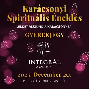 Karácsonyi Spirituális Éneklés - Gyerekjegy
